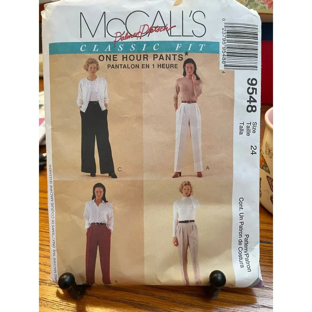 Vintage Sewing Pattern Lot of 7 Simplicity McCall’s Butterick Vogue Misses